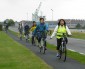 Japanske cykelturister på Lolland