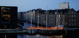 Cirkelbroen på Christianshavn giver bedre adgang for cyklisterne