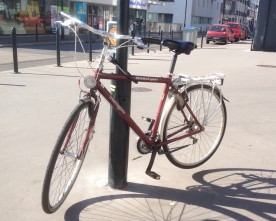Cykelparkering ved busstoppesteder