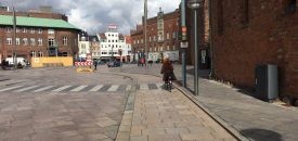 Ny cykelrute på Filosofgangen i Odense
