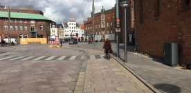 Ny cykelrute på Filosofgangen i Odense
