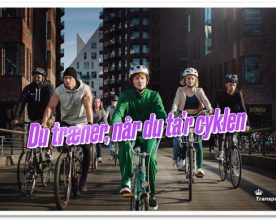 Du træner, når du ta’r cyklen